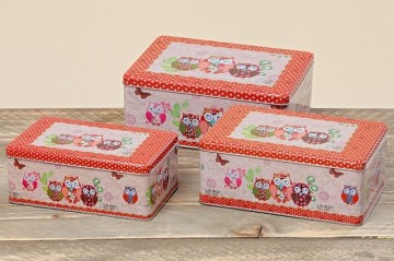 koekblik "uil" (middel)