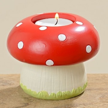 waxinehouder paddenstoel