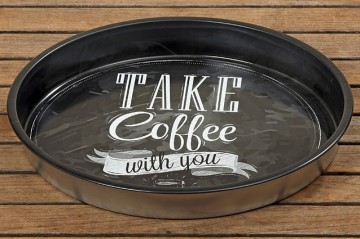 dienblad "take coffee"