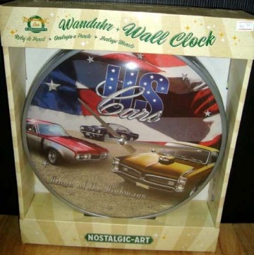 us cars wandklok