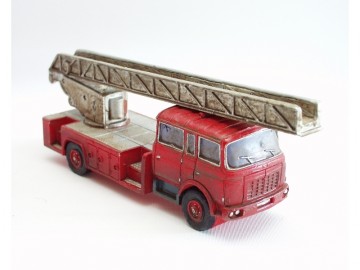 brandweer wagen met ladder
